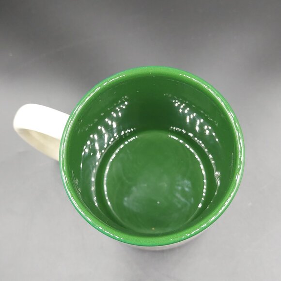 Vintage 1989 Potpourri Press Tabby Kitten Cat Santa Christmas Holiday Coffee Mug - Picture 7 of 8